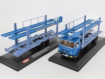 Saviem SM 10 Camion Autotransporter + trailer  1:43 Truck TIR03