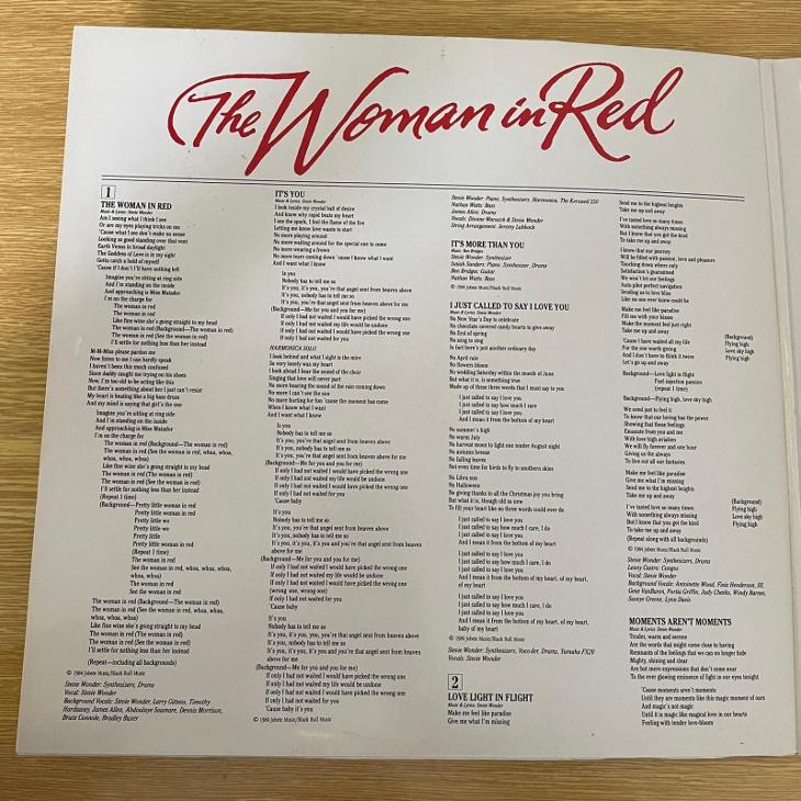 Stevie Wonder – The Woman In Red - Hudba