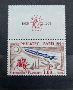 Francie 1964 Mi.1480 horní kupon