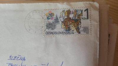 Celistvost - Československo , dopis se známkou
