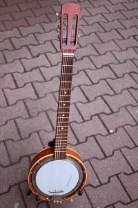 pěkné německé  kytarové banjo MUSIMA postrojeno - na dekoraci ?
