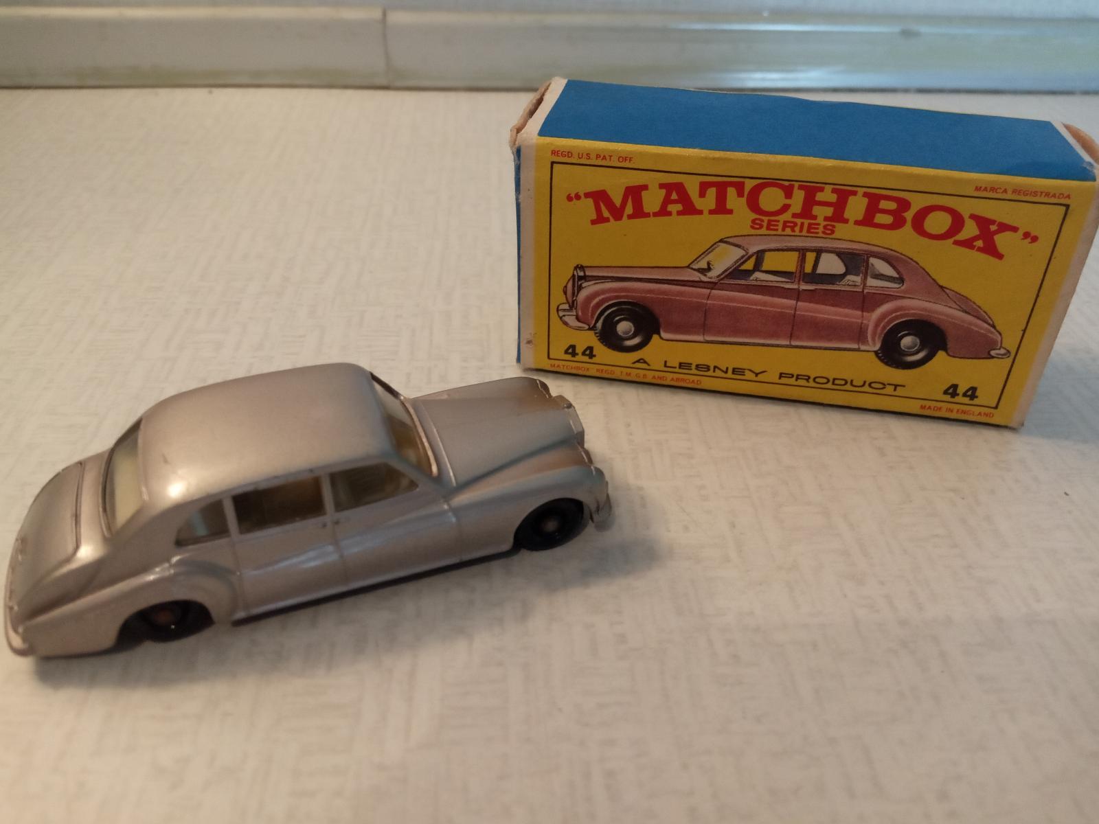 Matchbox-No-44 ROLLS ROYCE PHANTOM V+orig.Box-Lesney