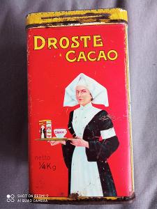 Plechová krabička Droste Cacao 