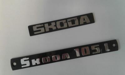 Nápis Škoda 105L + Nápis Škoda
