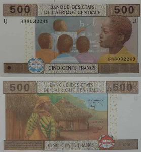 CAS - Kamerun 500 franků P206Ud  UNC