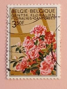 Známky - Belgie - flora