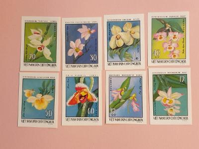 Známky - Vietnam - flora - série - čisté