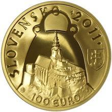 Investiční zlatá mince Národní Banky Slovensko Nitransky kníže Pribina