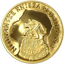 Investiční zlatá mince Národní Banky Slovensko Nitransky kníže Pribina - Numismatika