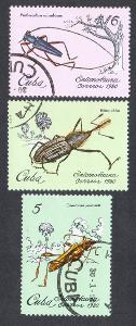 Cuba 3ks Fauna Brouci Entomofauna 1980 