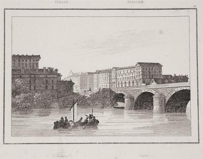 Torino, Le Bas, oceloryt 1840