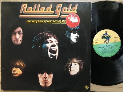 THE ROLLING STONES-ROLLED GOLD-2LP VG+ 1975 