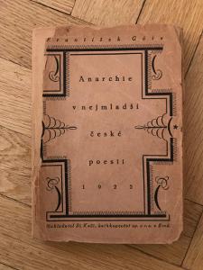 Anarchie v nejmladší české poesii – František Götz (1922, Kočí)