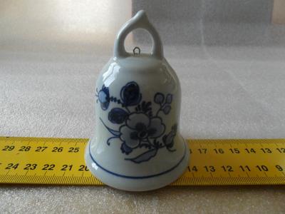 Zvoneček, cibulák ?, značkový porcelán Royal DUX, český porcelán