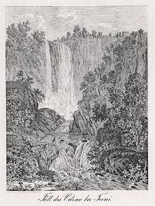 Terni, Medau, litografie, (1840)
