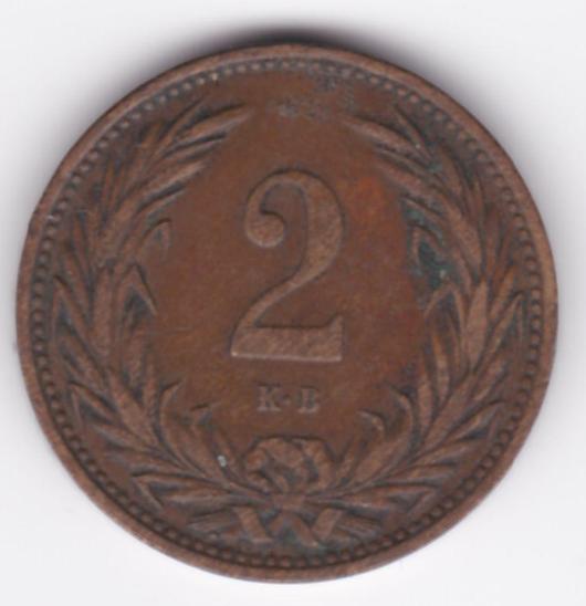 2 Filler 1914 KB - František Josef I - Numismatika