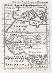 Afrika sever, Mallet, mědiryt, 1719 - Staré mapy a veduty