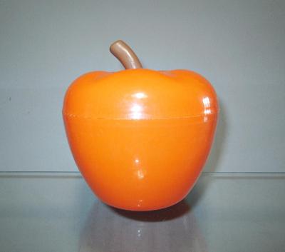 Starožitná dóza jablko plast Združená výroba Michalovce, značeno