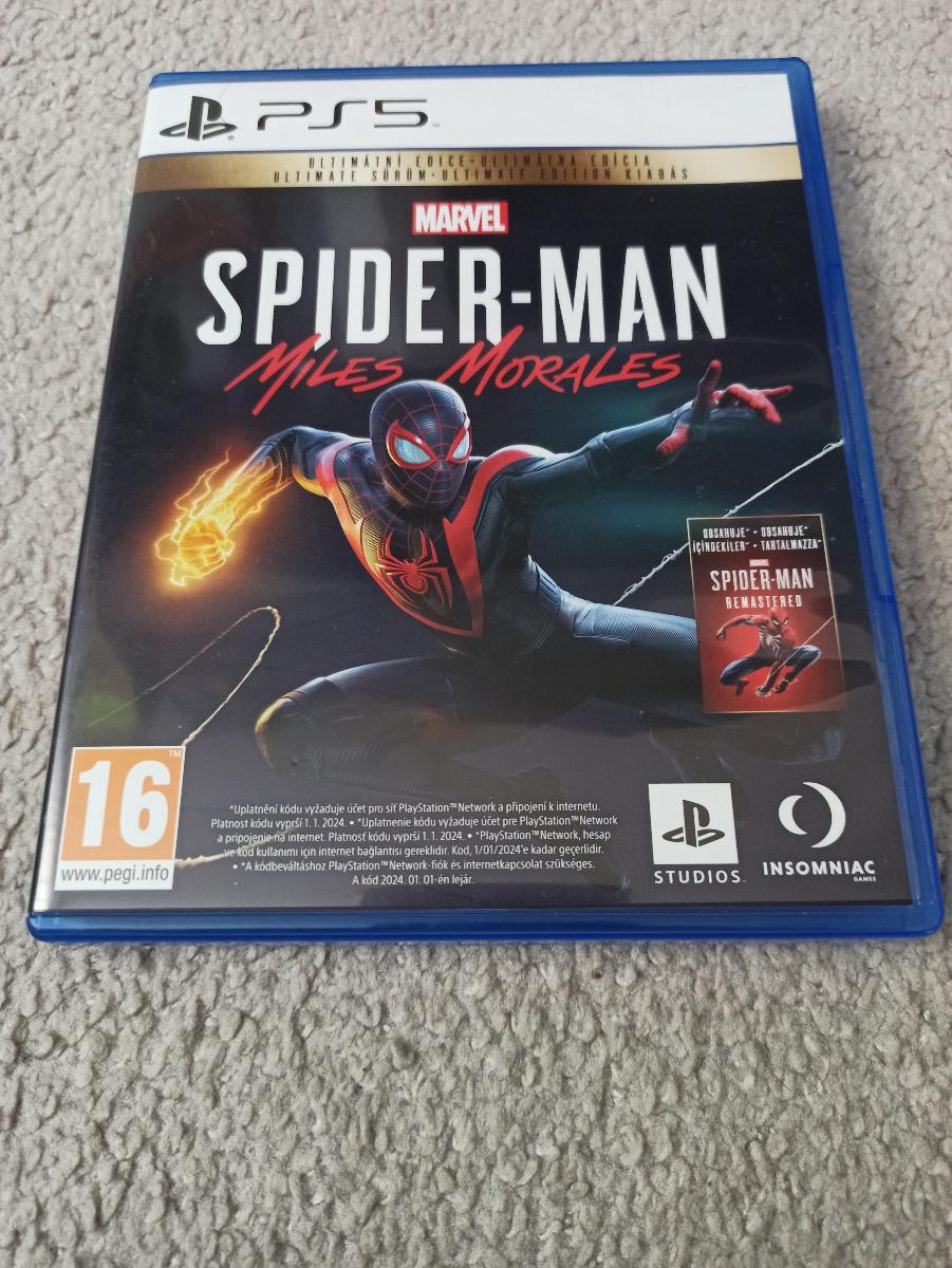 Spider-Man Miles Morales PS5 - Počítače a hry