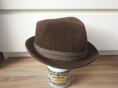 Hnědý klobouk TONAK Aramis velikost 57