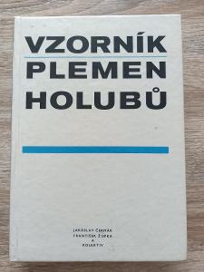 kniha - VZORNÍK PLEMEN HOLUBŮ - Čermák, Župka - rok 1974  