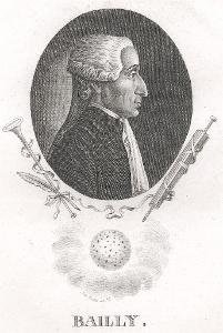 Jean Sylvain Bailly , mědiryt , (1800)