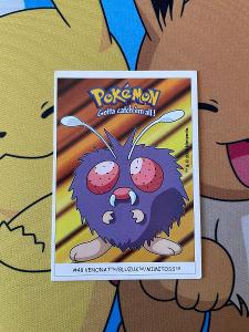 Pokemon Dunkin Boomer #48 Venonat/Bluzuk 2000