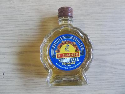 Sběratelská miniatura Hodonínská lázenská likér alkohol  budík 0,05 l