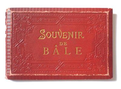 1890 leporelo Basel Basilej Švýcarsko Schweiz   