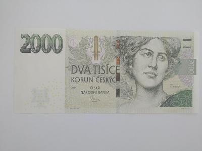Bankovka 2000Kč, SÉRIE Z, UNC
