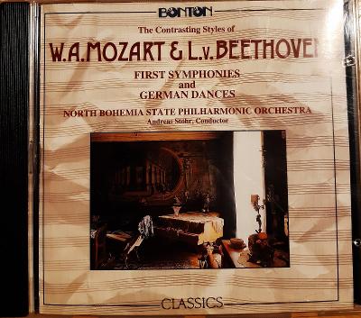 CD W. A. Mozart & L. v. Beethoven Symphonies No.1(1991) !! TOP STAV !!