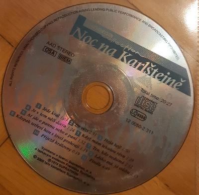 CDS Various – Noc Na Karlštejně (2000) !! TOP STAV !!Cinema Coll.