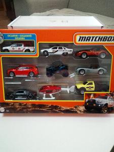 Sada kovových autíček Matchbox 9 pack 