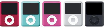 6x iPod nano (3. generace) 4GB k opravě SLEVA