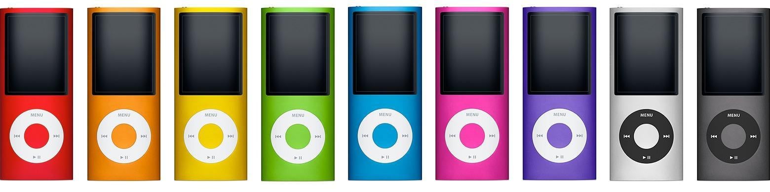 5x iPod nano 4 generace  8GB a 16GB k opravě