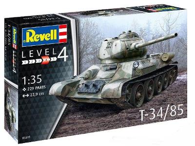 Tank T-34-85 (Revell 1:35)