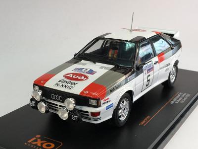 Audi Quattro A1 #5 M.Mouton-F.Pons RAC Rally 1982 - IXO 24RAL010B 1:24