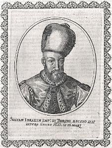 Ibrahim Sultan, Merian,  mědiryt 17. stol