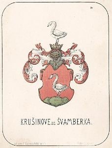 Krušinovec ze Švamberka, chromolitografie, 1880