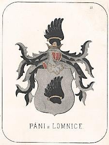Páni z Lomnice, chromolitografie, 1880