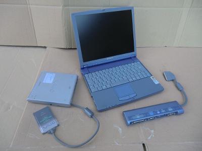 laptop SONY VAIO Pentium 3 + CD ROM + porty