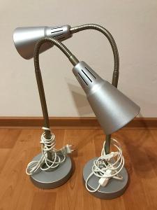 Pracovní lampa KVART stříbrná (Ikea)