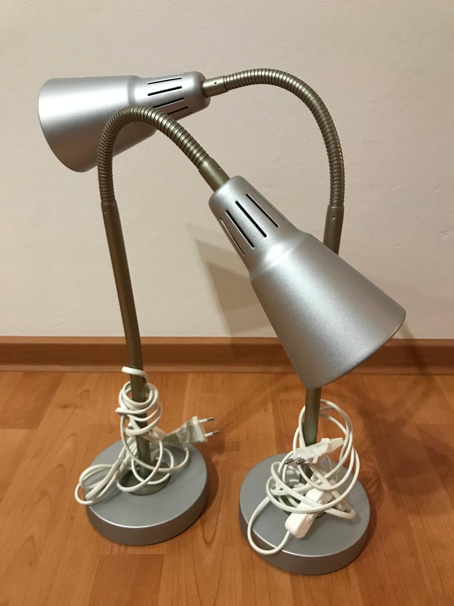 Pracovní lampa KVART stříbrná (Ikea) - Zařízení pro dům a zahradu