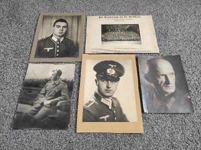 5x velké foto Wehrmacht