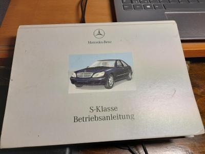 Mercedes S-trida,originální návod k obsluze německý 487 stran,2000