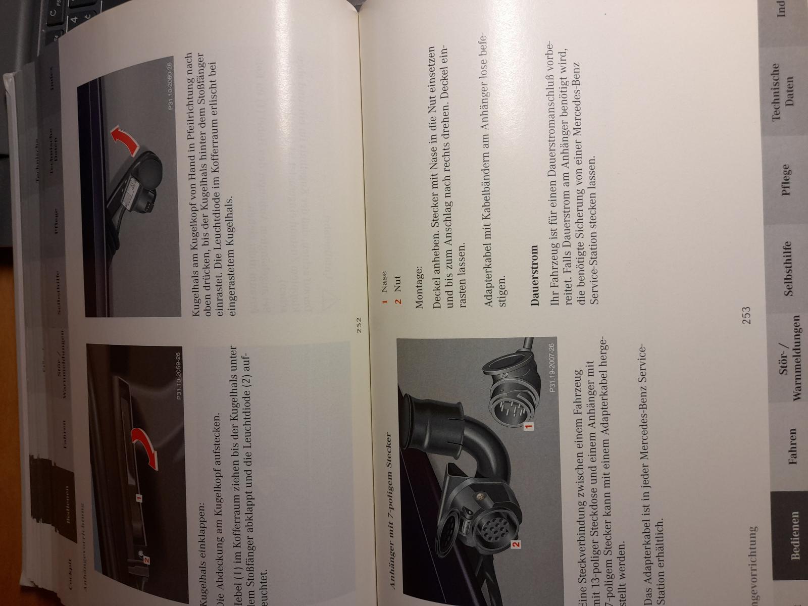 Mercedes S-trida,originální návod k obsluze německý 487 stran,2000 - Motoristická literatura