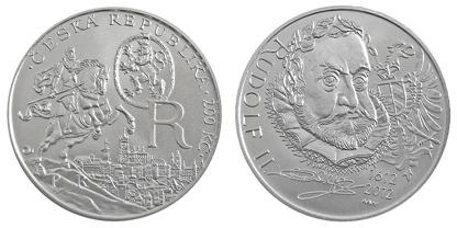 PSM k 400. výročiu úmrtia Rudolfa II. PROOF - Numizmatika