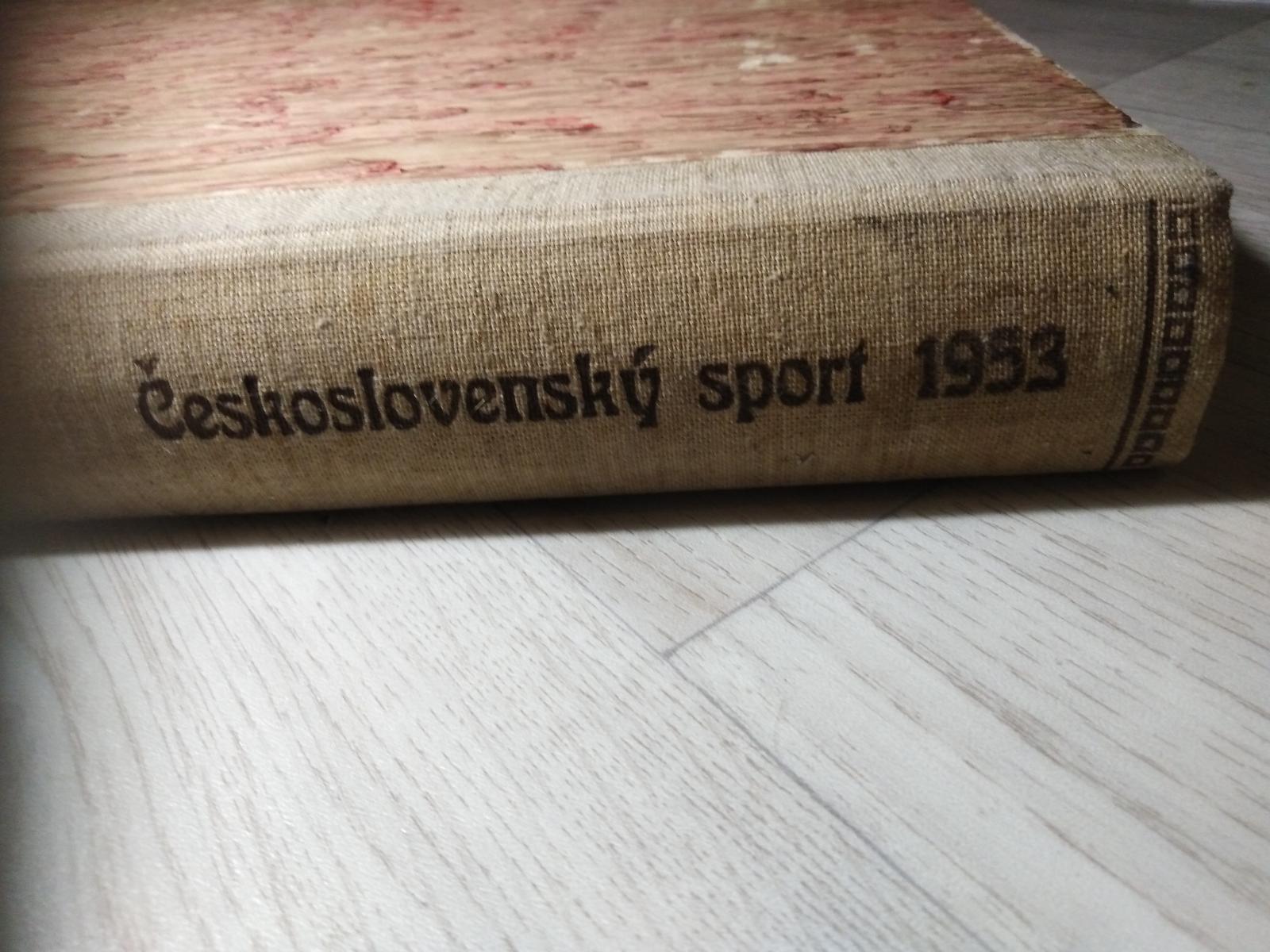 ČESKOSLOVENSKÝ SPORT 1953 - KOMPLET (HOKEJ, FOTBAL) - PRVNÍ ROČNÍK - Knihy a časopisy