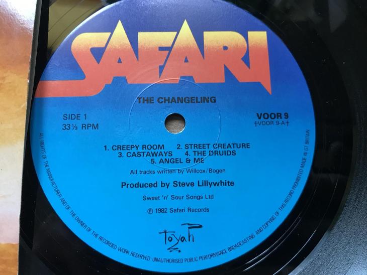 TOYAH The changeling UK VG+ 1982 - LP / Vinylové desky