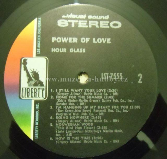 Hour Glass ‎– Power Of Love - 